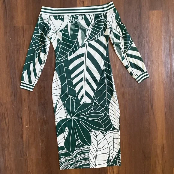 slim fit dress slacks EMERALD GREEN BODYCON DRESS main image 1